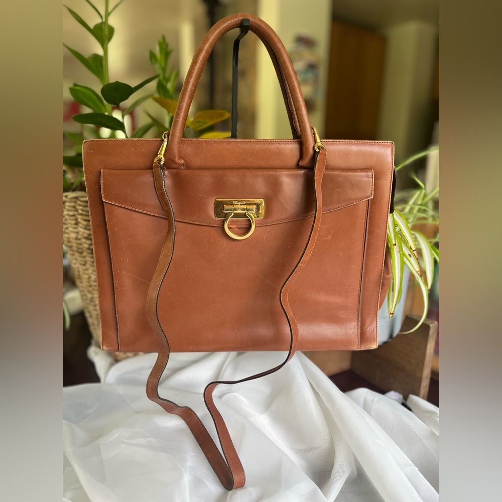 Salvatore Ferragamo brief bag
